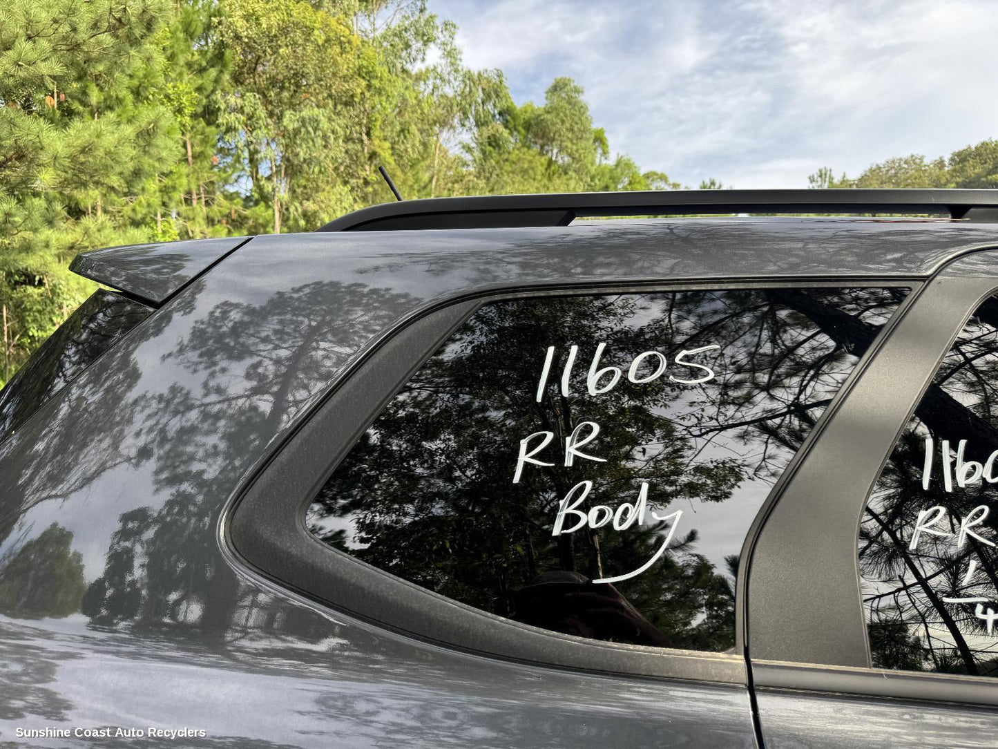 2024 Ford Everest Right Rear Side Glass