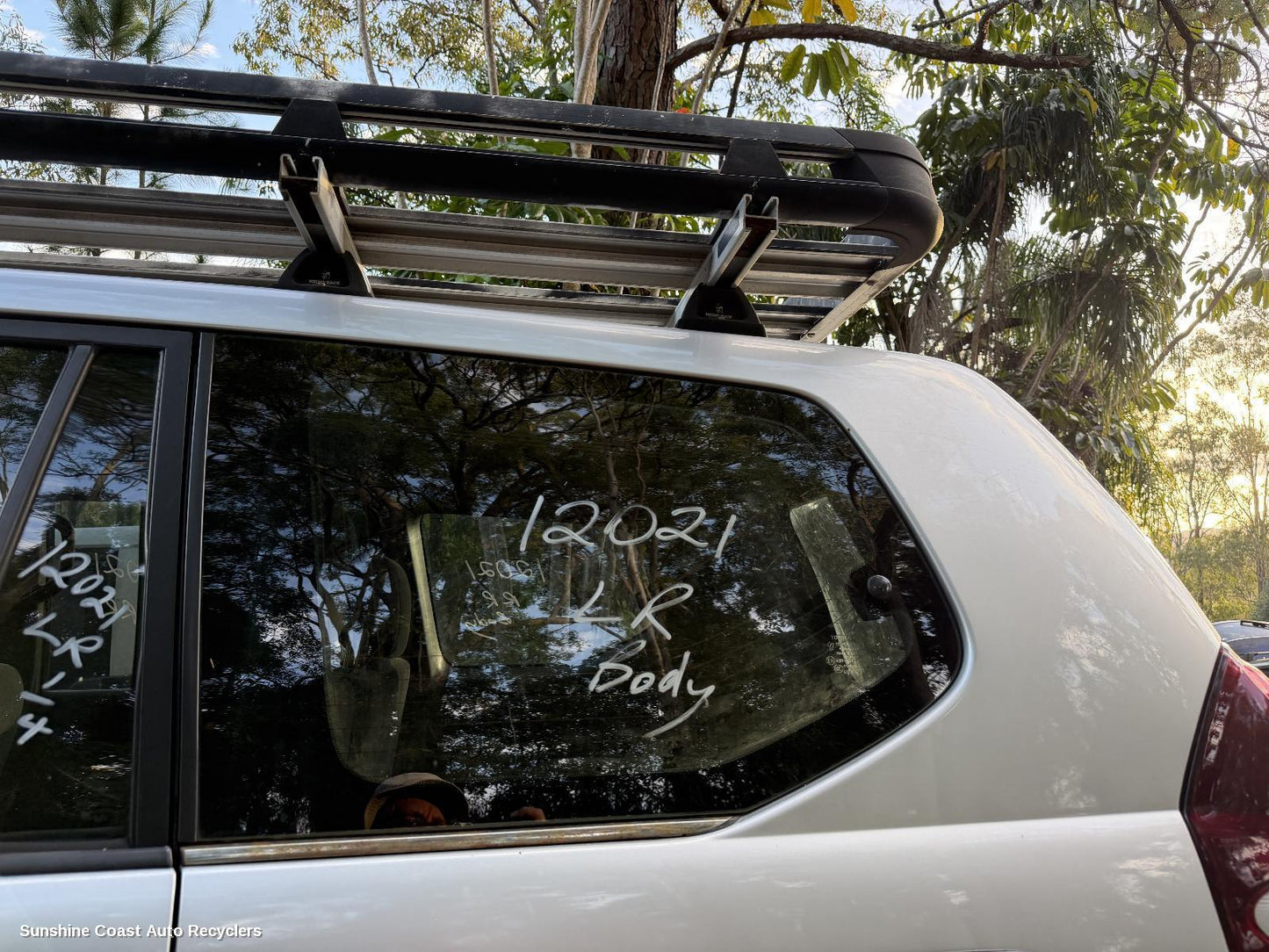 2003-2009 Toyota Prado Left Rear Side Glass