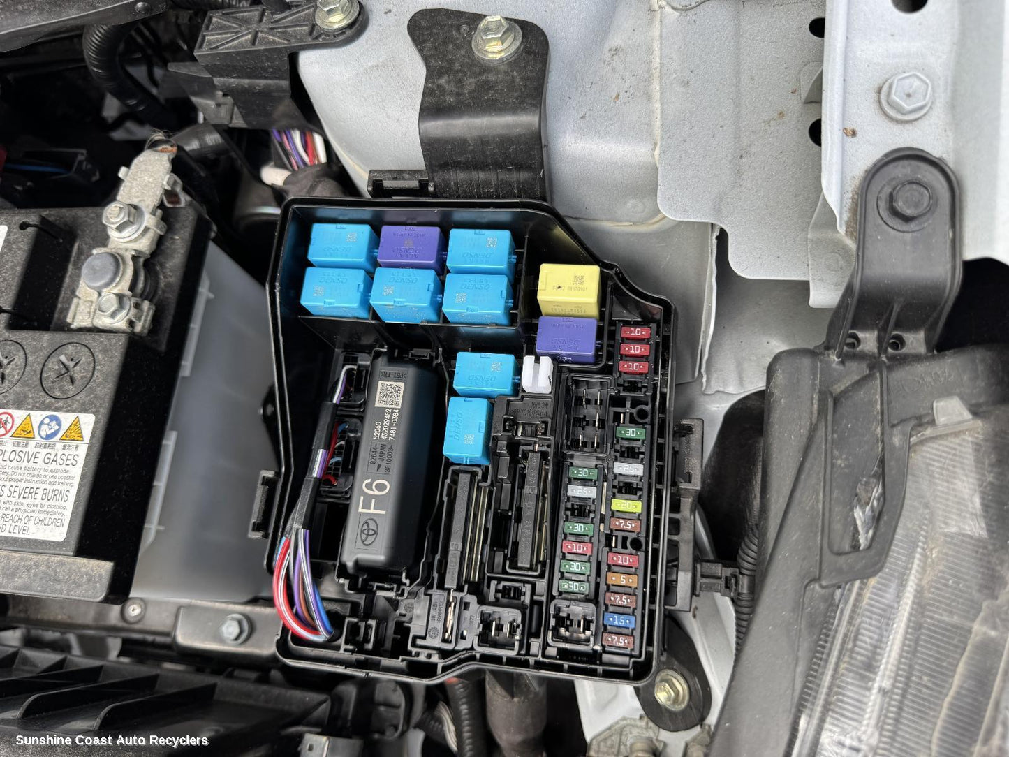 2024 Toyota Yaris Fuse Box