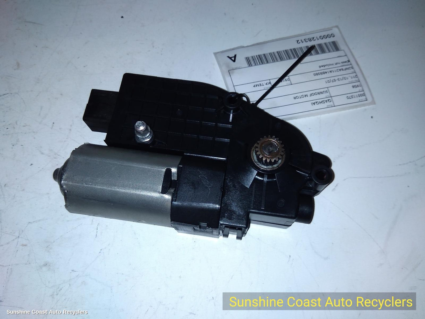 2015 Nissan Qashqai Sunroof Motor