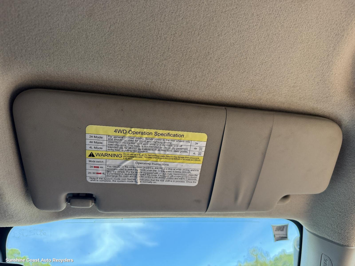 2017-2026 Ldv T60 Sunvisor