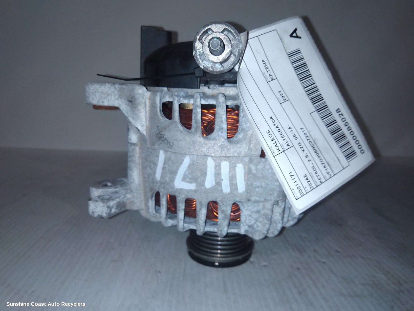 2022 Renault Kaleos Alternator
