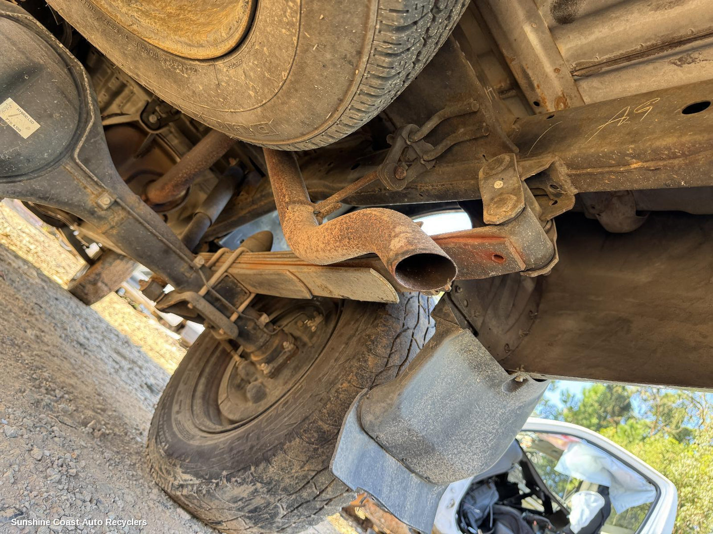 2008 Mitsubishi Triton Tail Pipe
