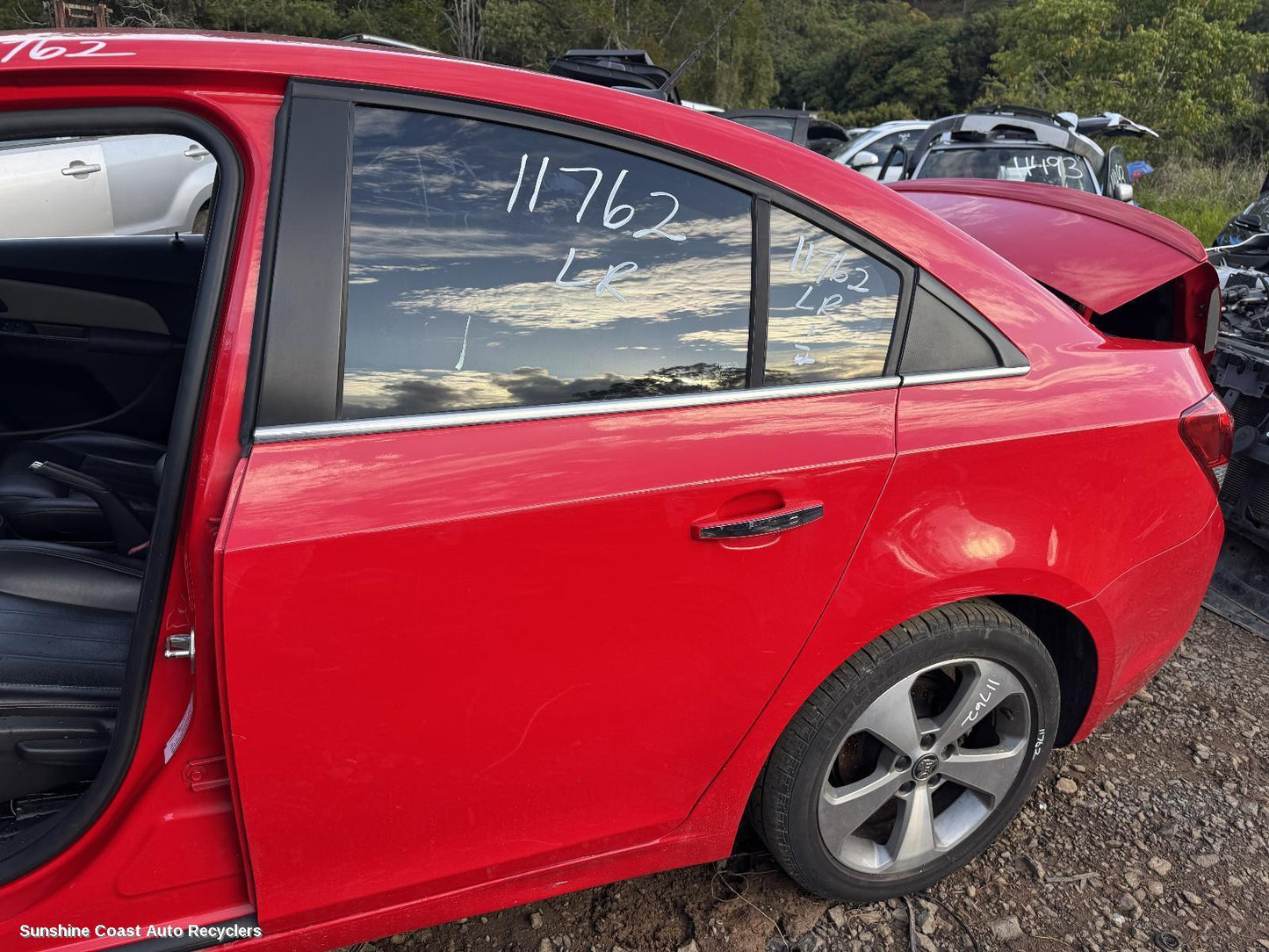 2016 Holden Cruze Left Rear 1 4 Door Glass