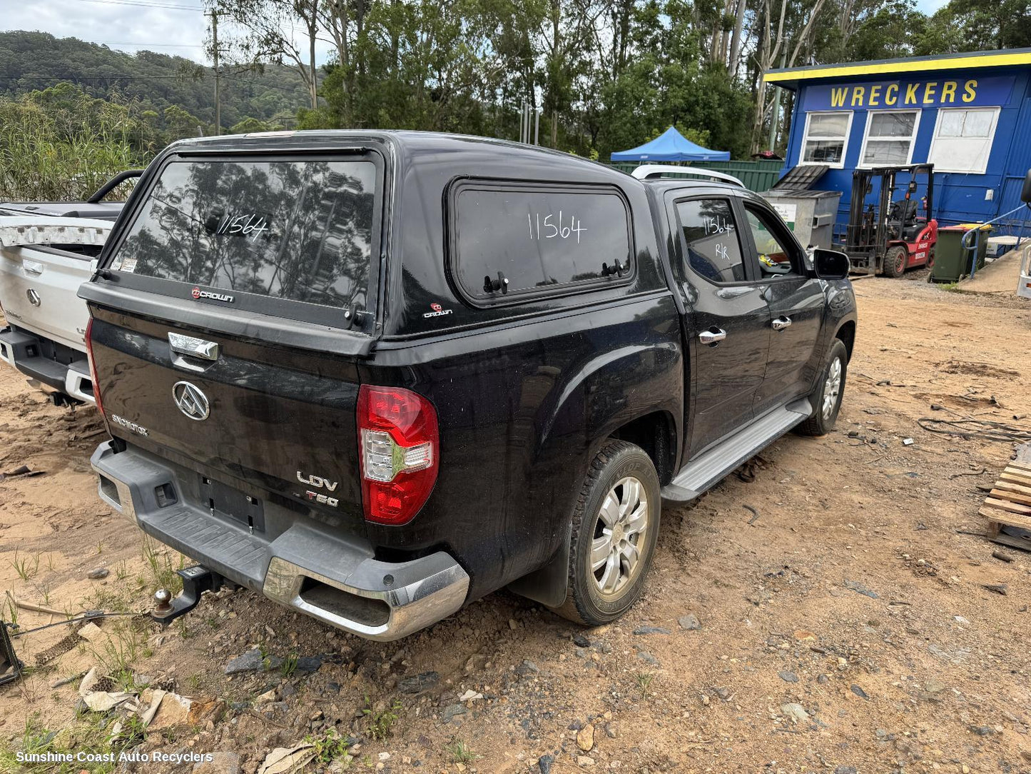 2017-2025 Ldv T60 Ute Back