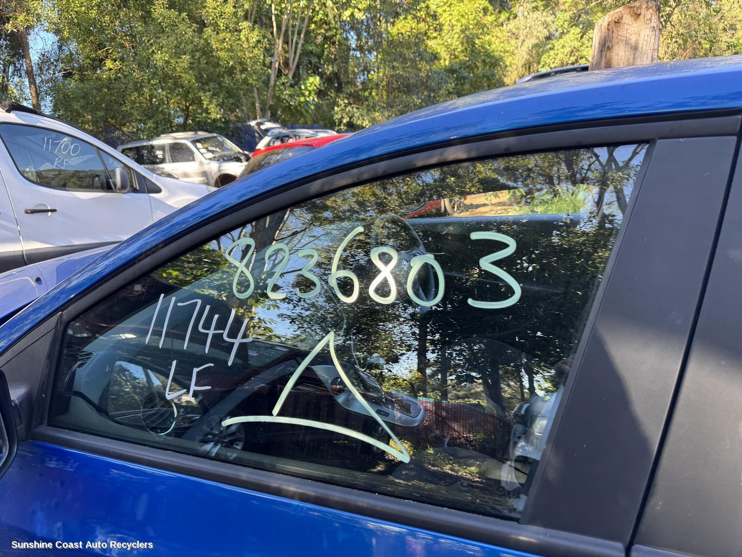 2011 Holden Cruze Left Front Door Window