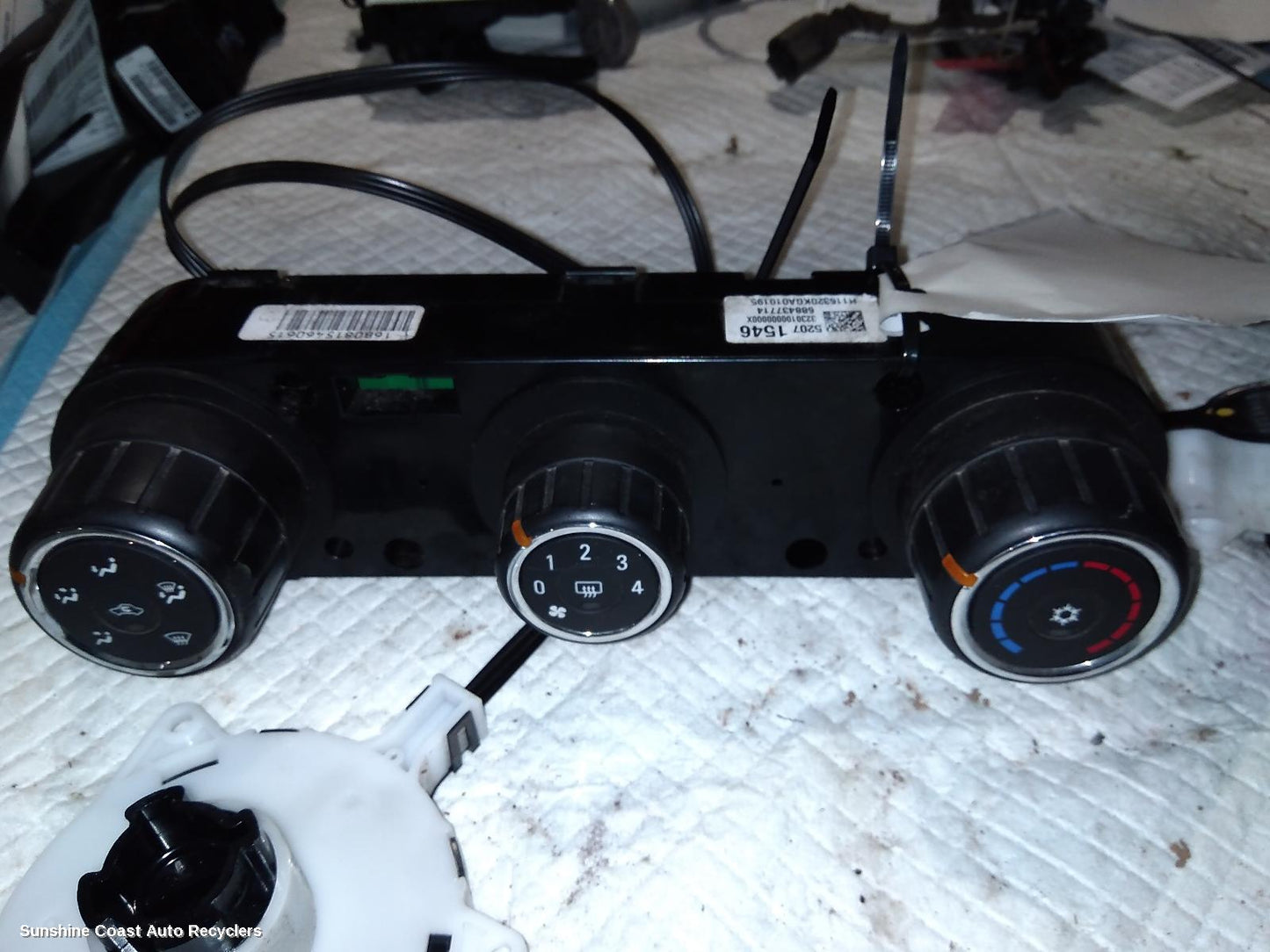 2016-2020 Holden Colorado Heater Ac Controls