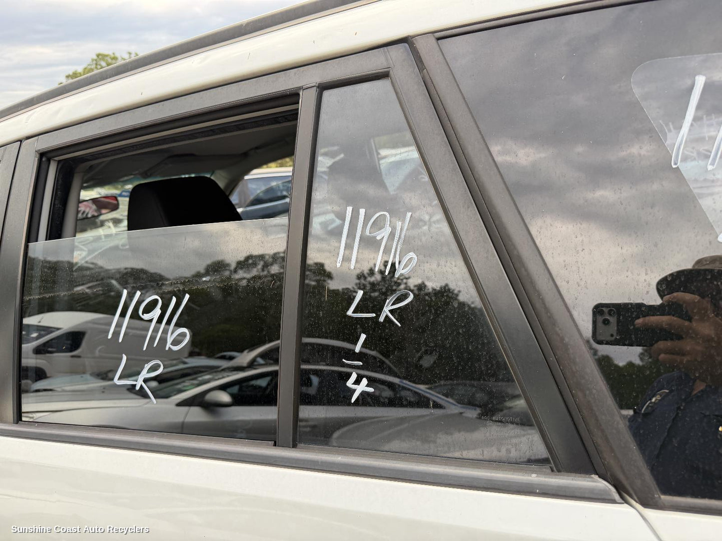 2013 Suzuki Vitara Left Rear 1 4 Door Glass