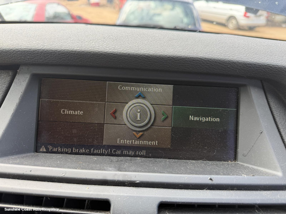 2006-2009 Bmw X5 Radio Cd Dvd Sat Tv