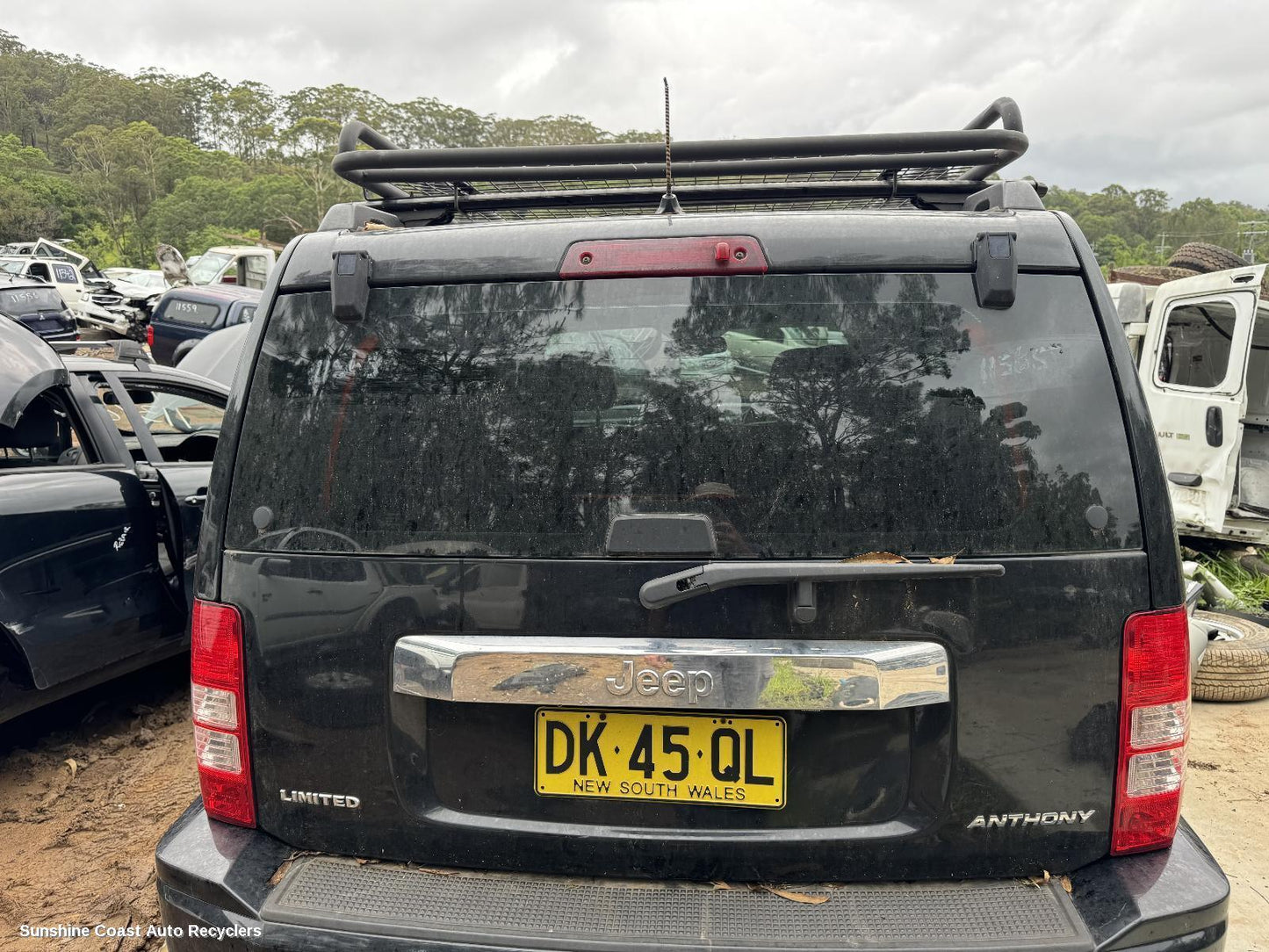2012 Jeep Cherokee Rear Garnish