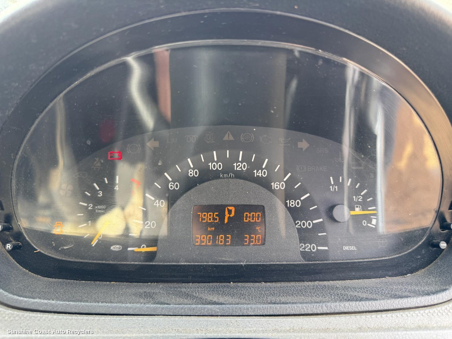 2005 Mercedes Vito Instrument Cluster