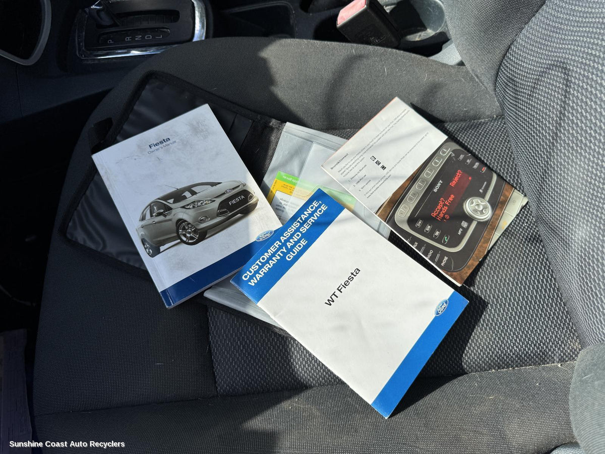 2010-2013 Ford Fiesta Owners Handbook