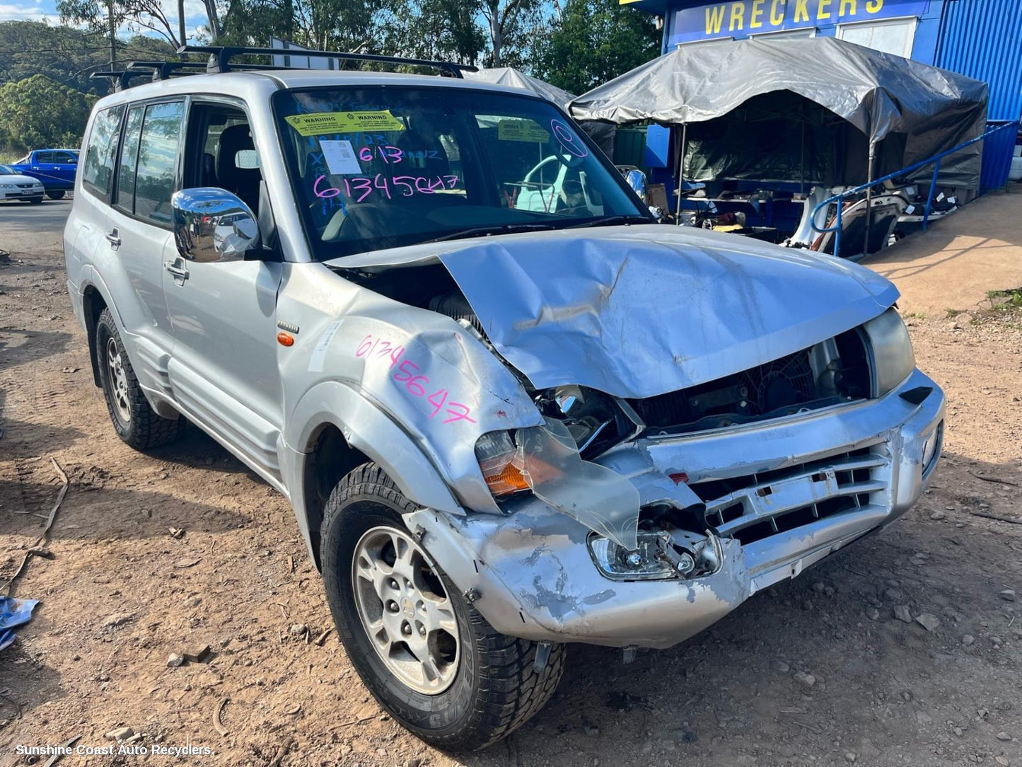 2002 Mitsubishi Pajero Seatbelt Stalk