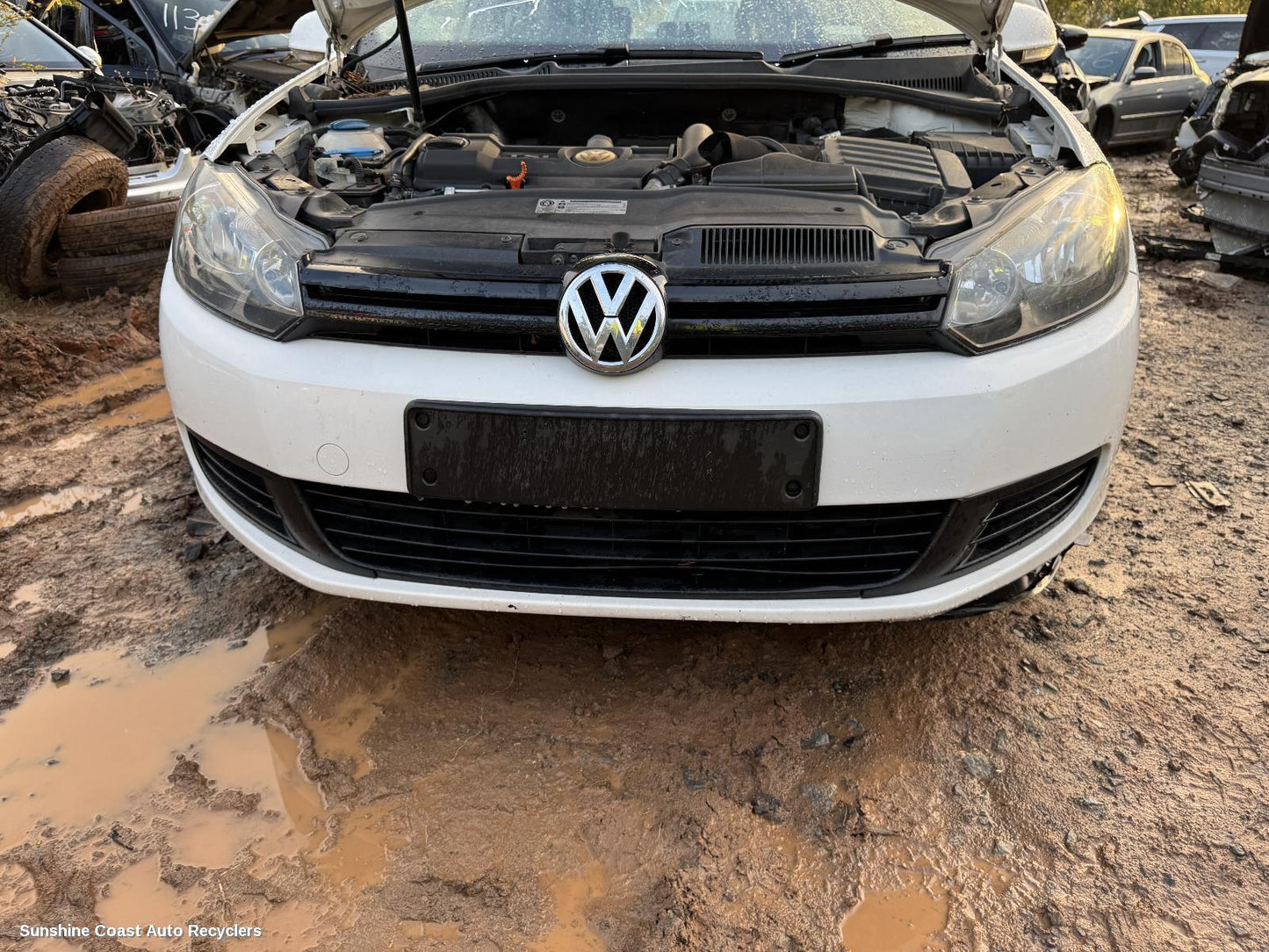 2010 Volkswagen Golf Front Bumper
