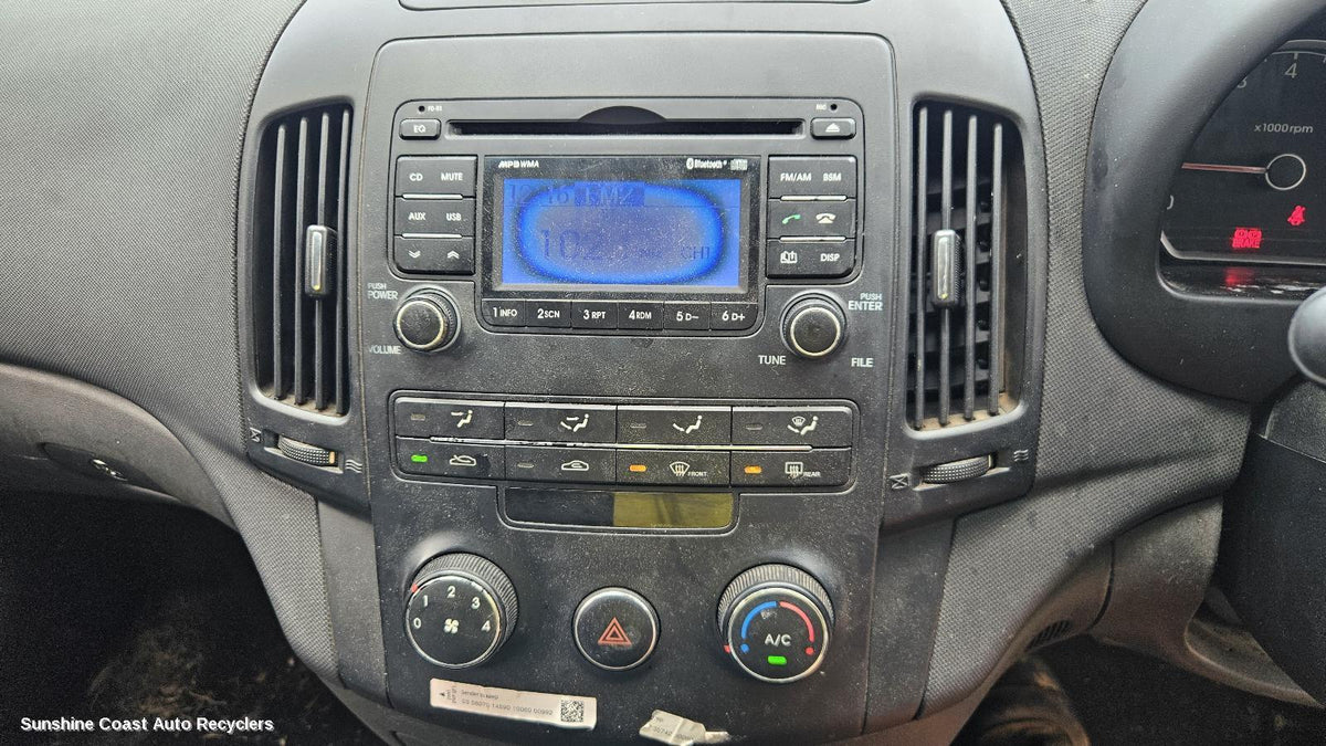 2007-2012 Hyundai I30 Heater Ac Controls