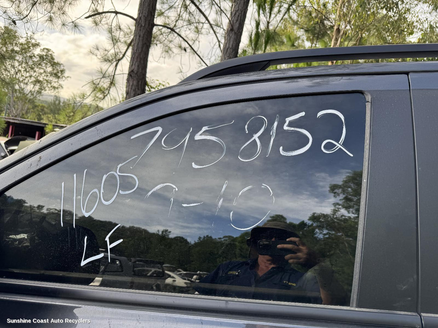 2024 Ford Everest Left Front Door Window