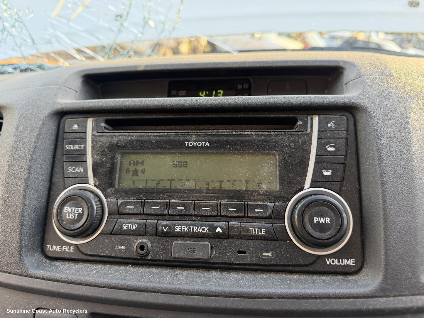 2005-2015 Toyota Hilux Radio Cd Dvd Sat Tv