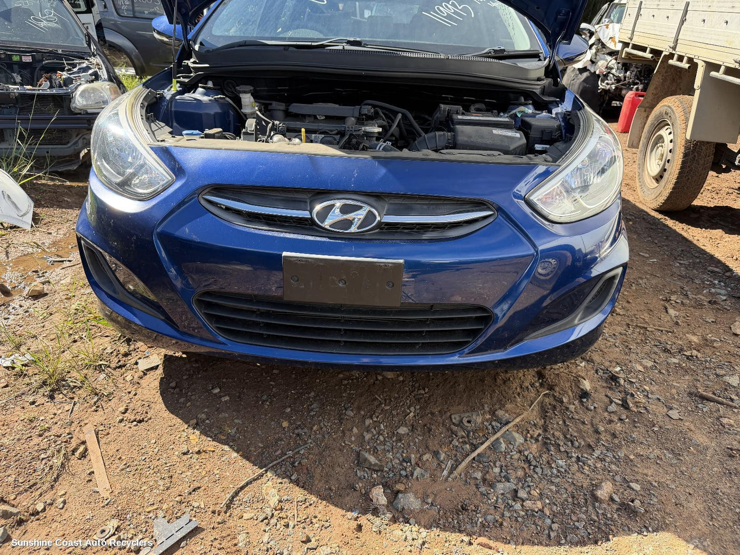 2013-2019 Hyundai Accent Front Bumper