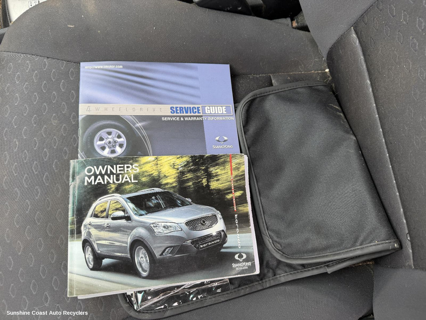 2011-2019 Ssangyong Korando Owners Handbook