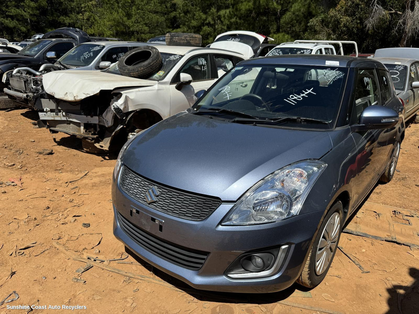 2014 Suzuki Swift Right Front Door Window