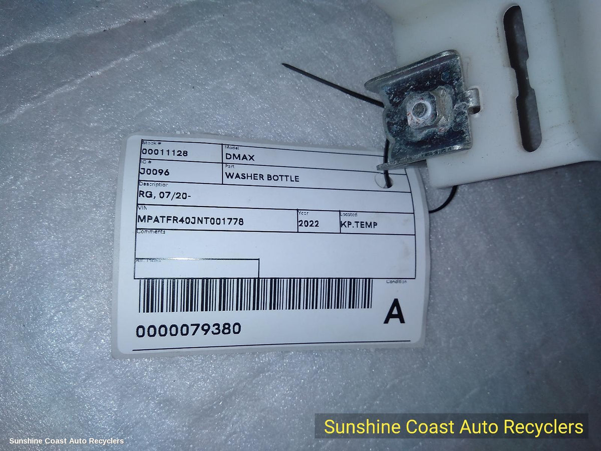 2020-2026 Isuzu Dmax Washer Bottle