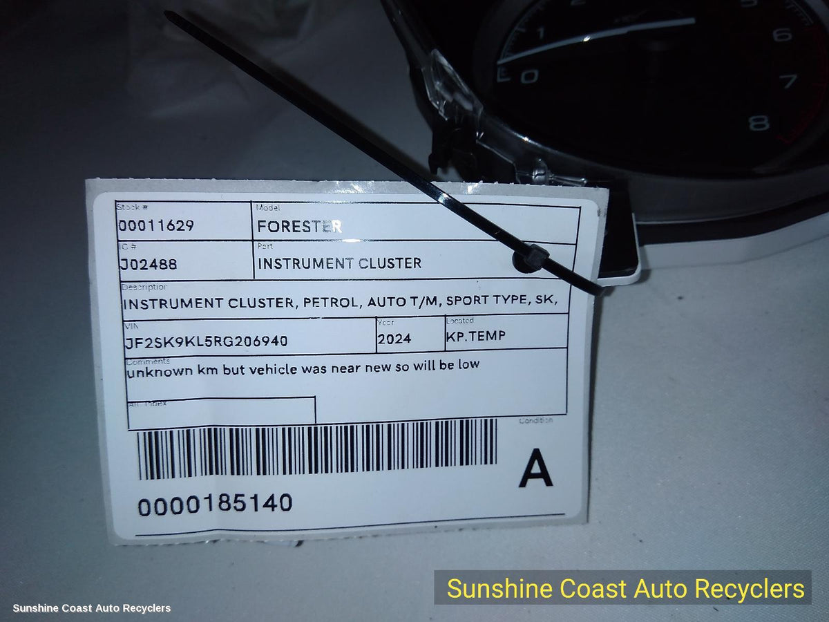 2020-2024 Subaru Forester Instrument Cluster