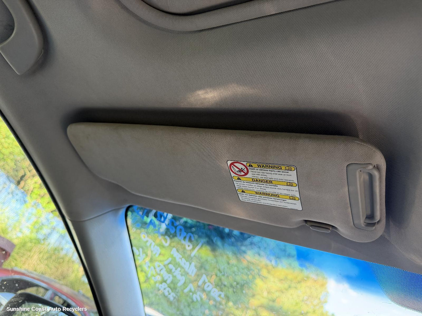 2007-2015 Mazda Cx9 Sunvisor