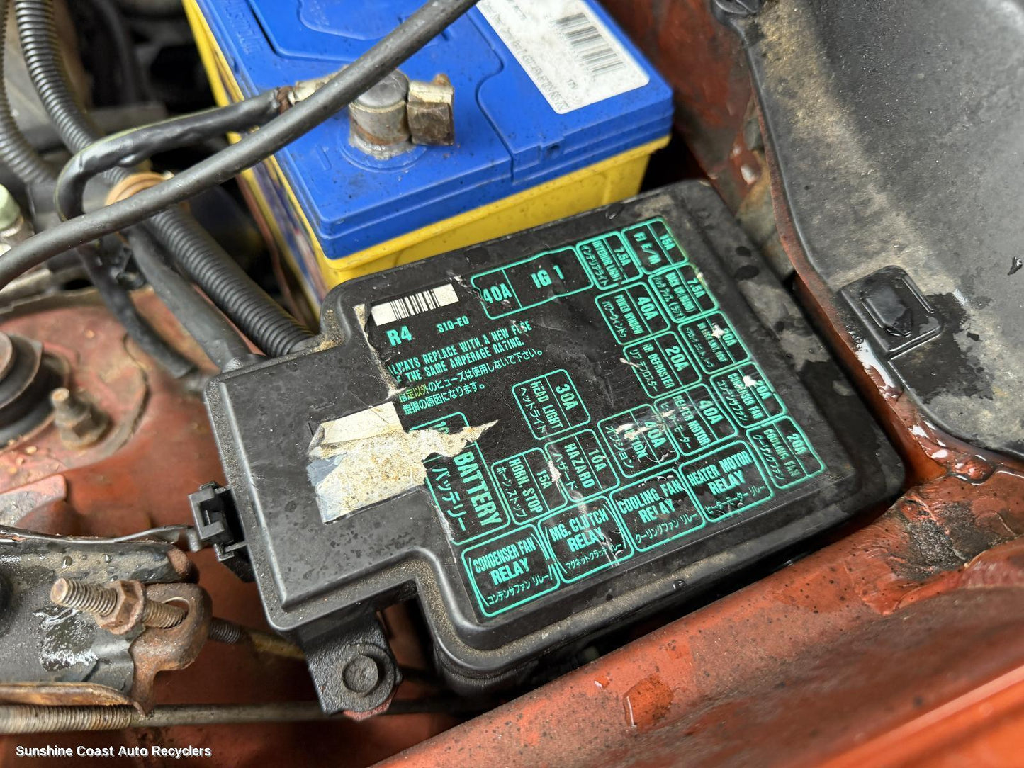 1995-2001 Honda Crv Fuse Box
