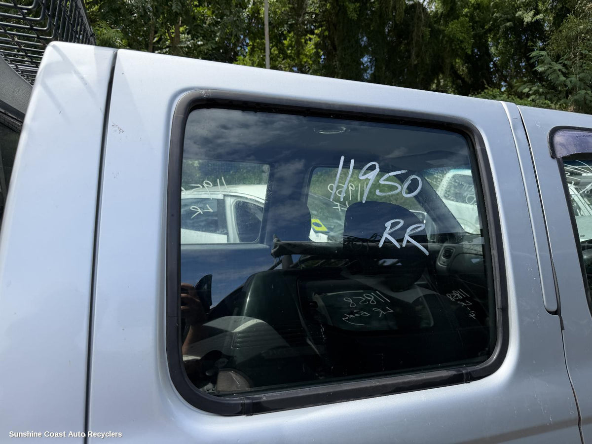1997-2015 Nissan Navara Right Rear Door Window