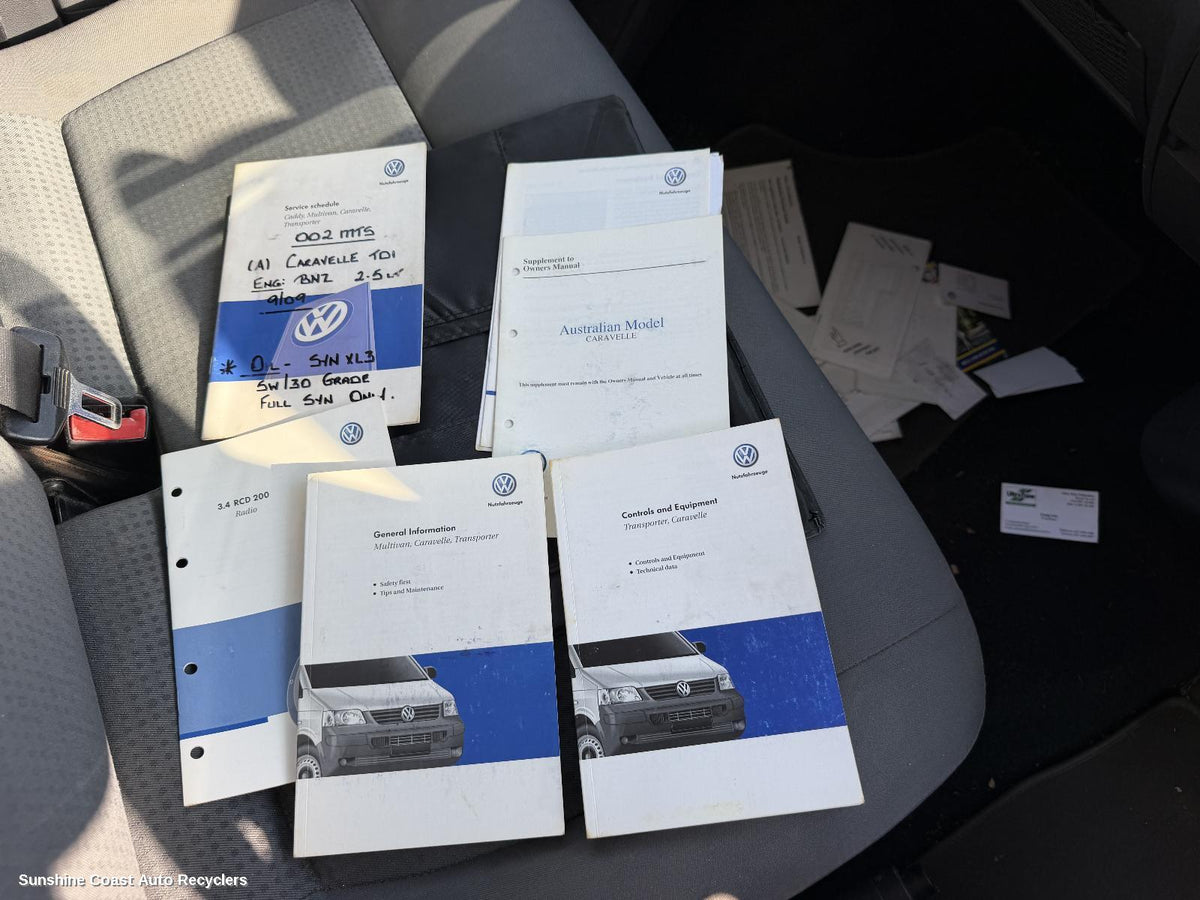 2004-2010 Volkswagen Transporter Owners Handbook
