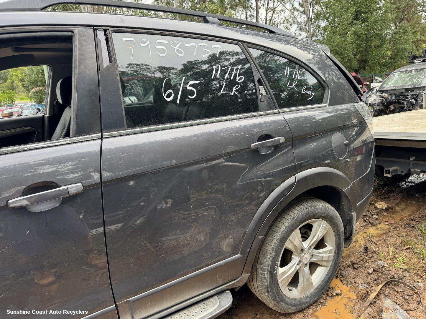 2012 Holden Captiva Left Rear Door Sliding