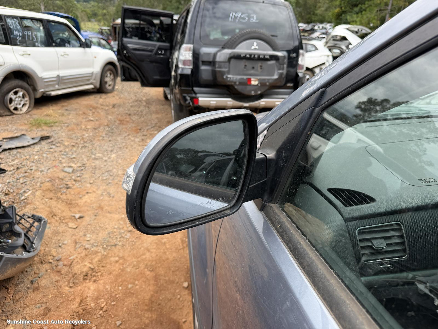 2011-2019 Ssangyong Korando Left Door Mirror