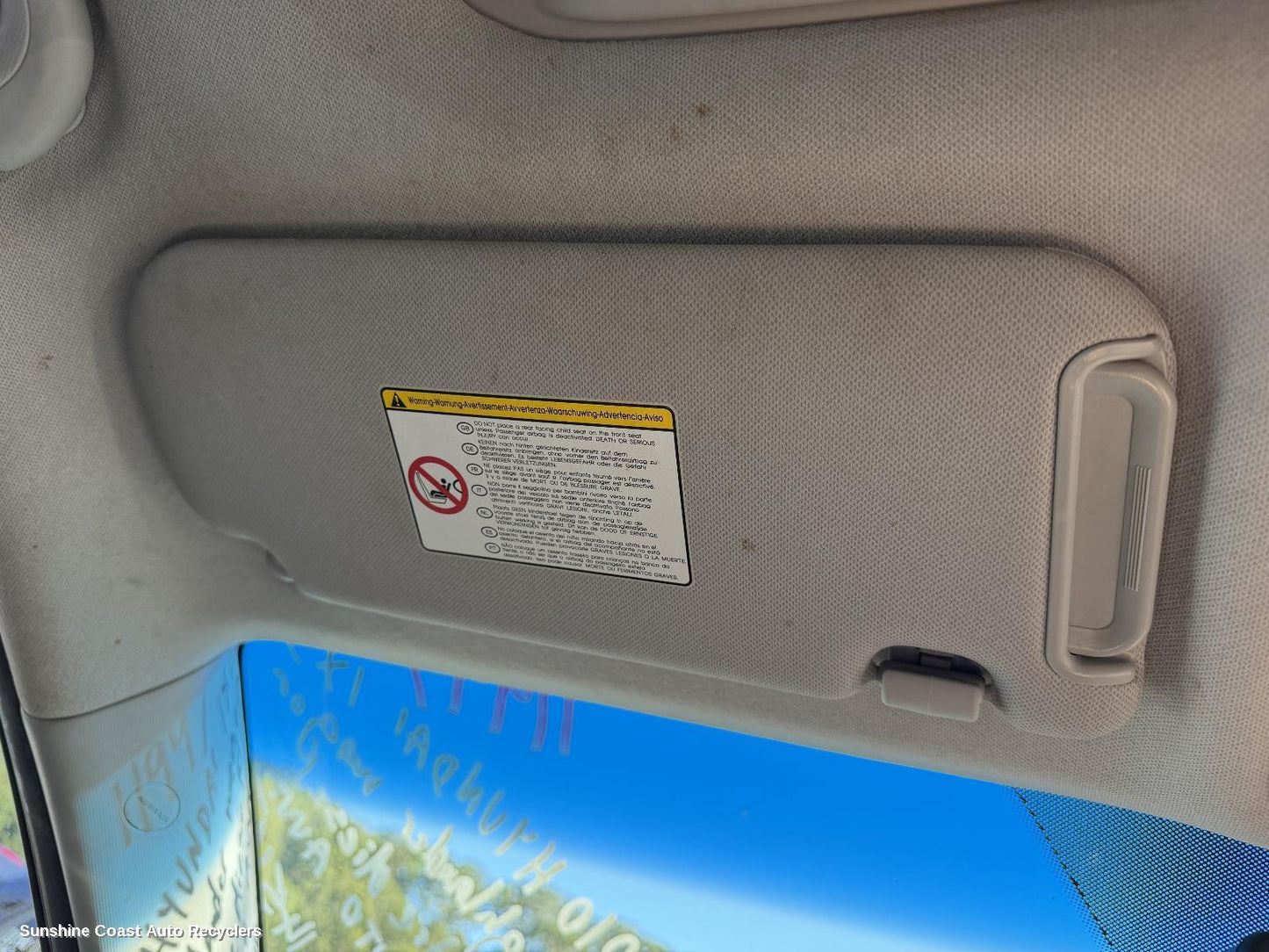 2009-2016 Hyundai Ix35 Sunvisor