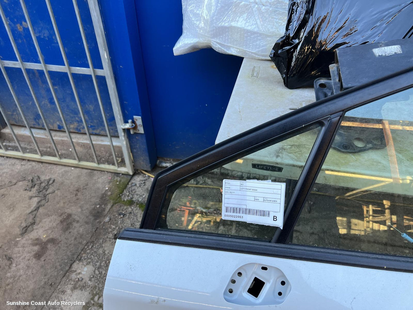 2020 Subaru Xv Left Front 1 4 Door Glass