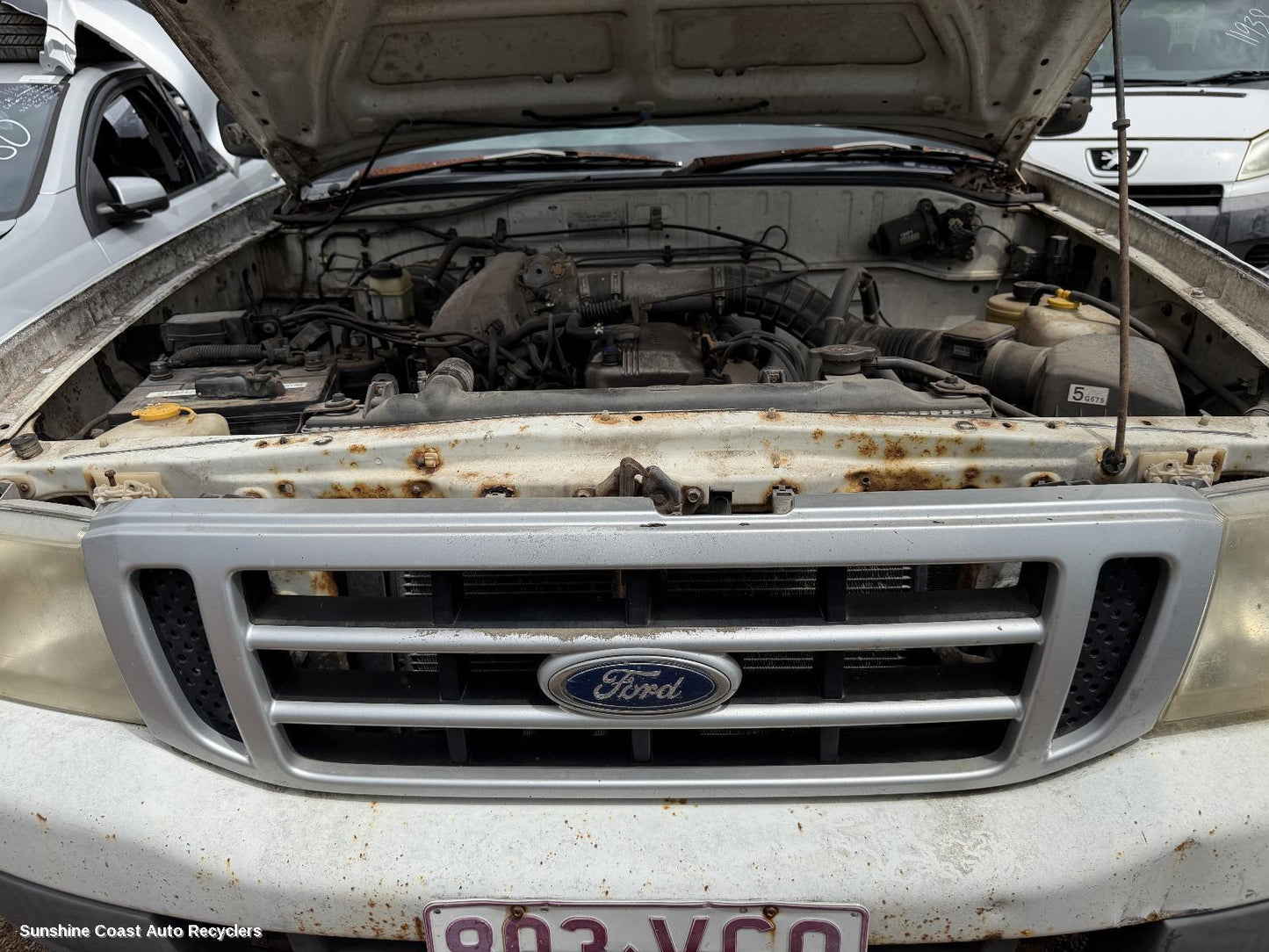 2002-2006 Ford Courier Grille