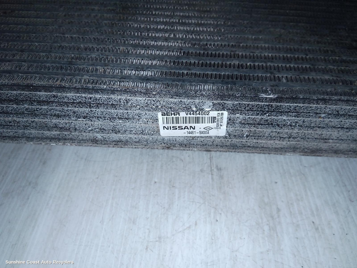 2013 Nissan Pathfinder Intercooler