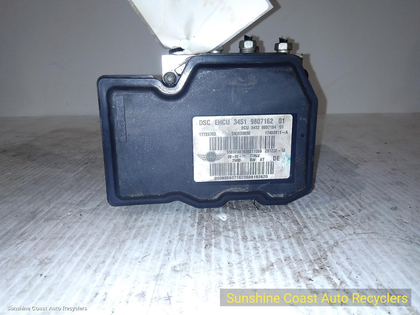 2011 Mini Cooper Abs Pump Modulator