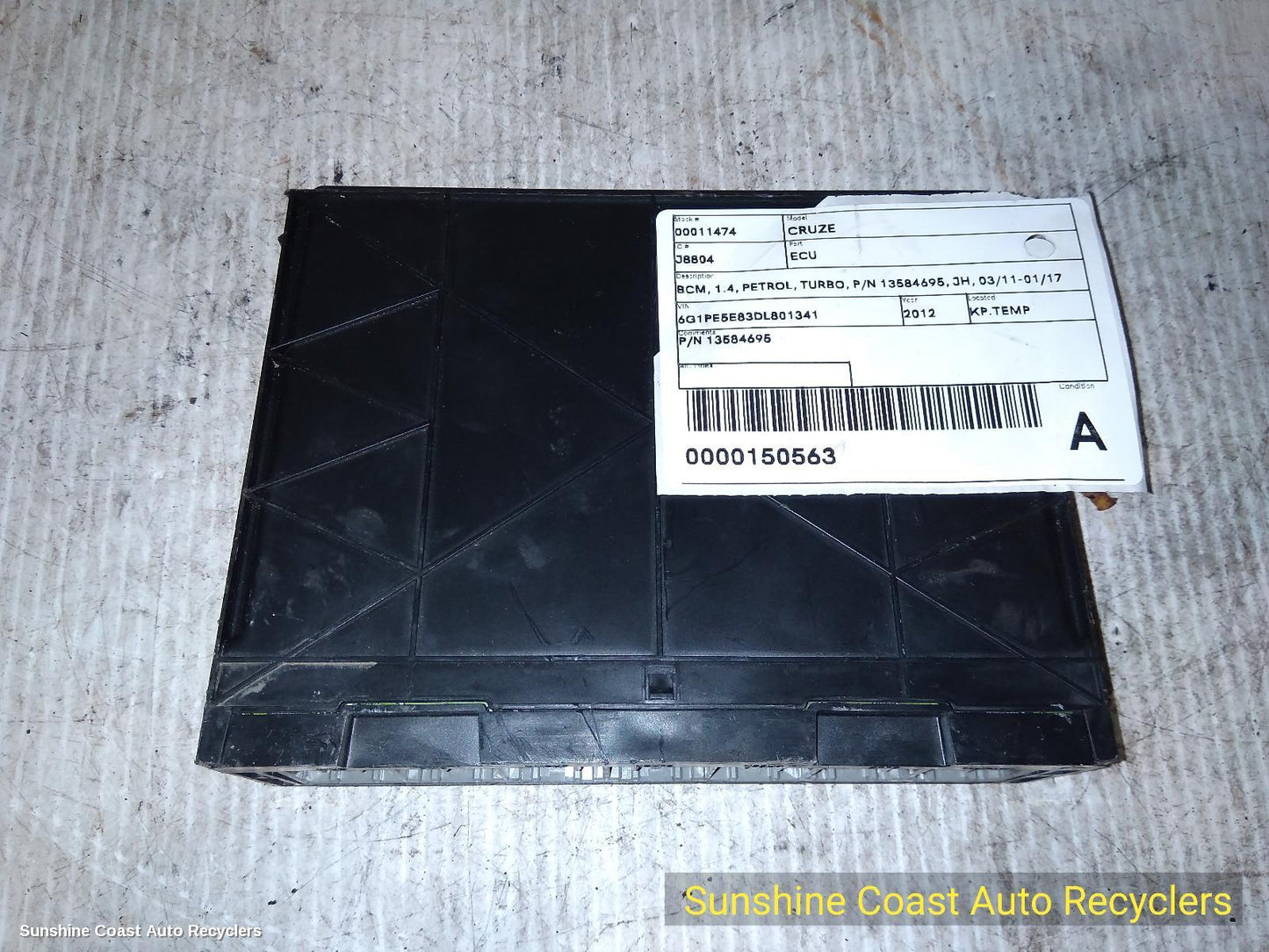 2012 Holden Cruze Ecu