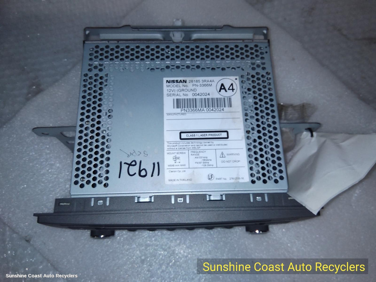 2012-2017 Nissan Pulsar Radio Cd Dvd Sat Tv