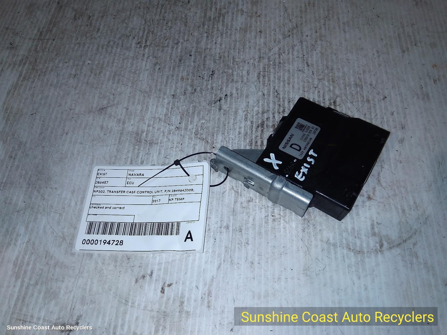 2017 Nissan Navara Ecu