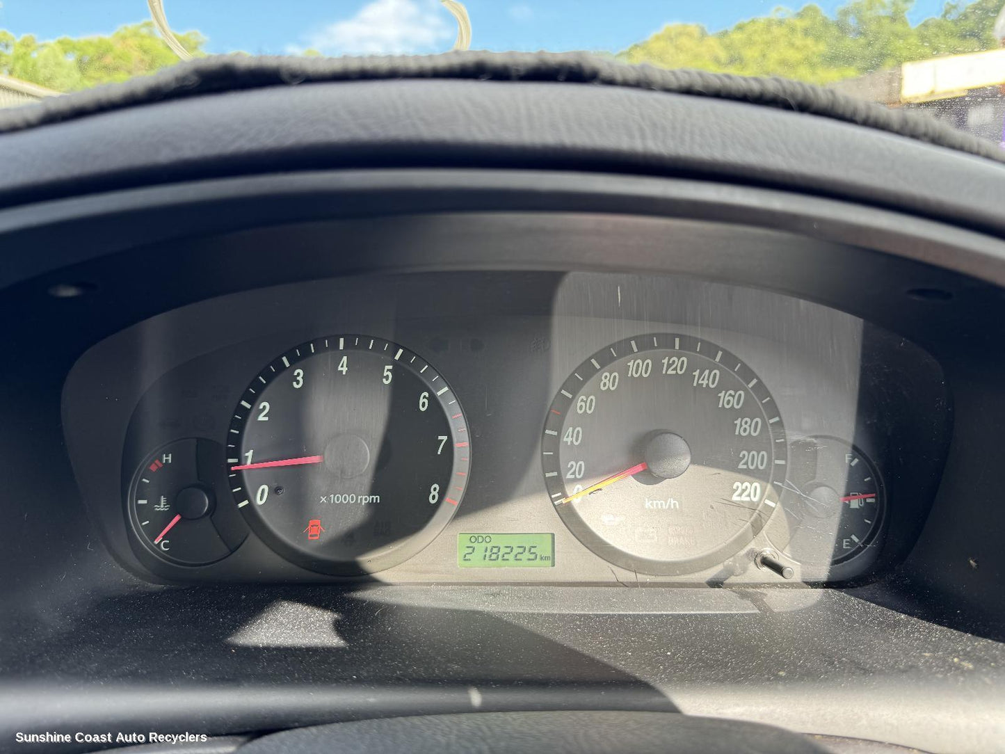 2003 Hyundai Elantra Instrument Cluster