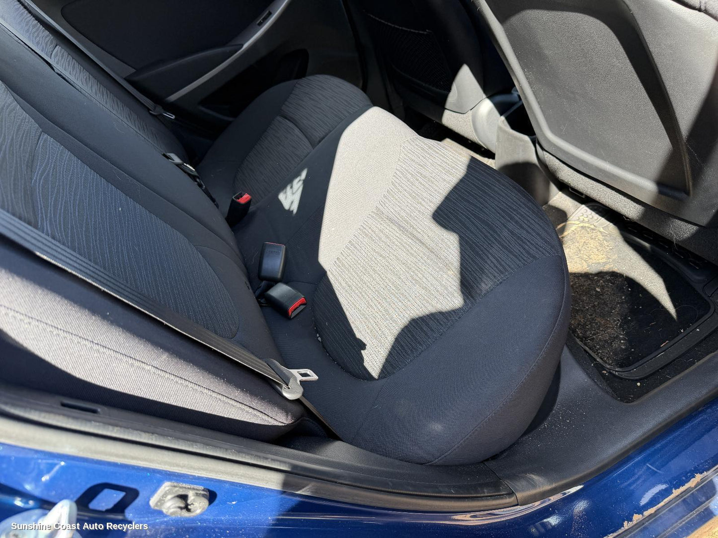 2011-2019 Hyundai Accent 2nd Seat  Rear Seat