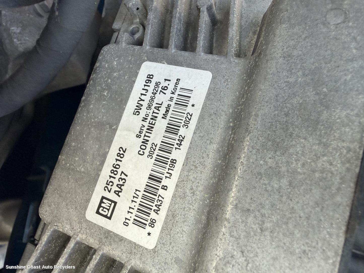 2011-2013 Holden Cruze Ecu