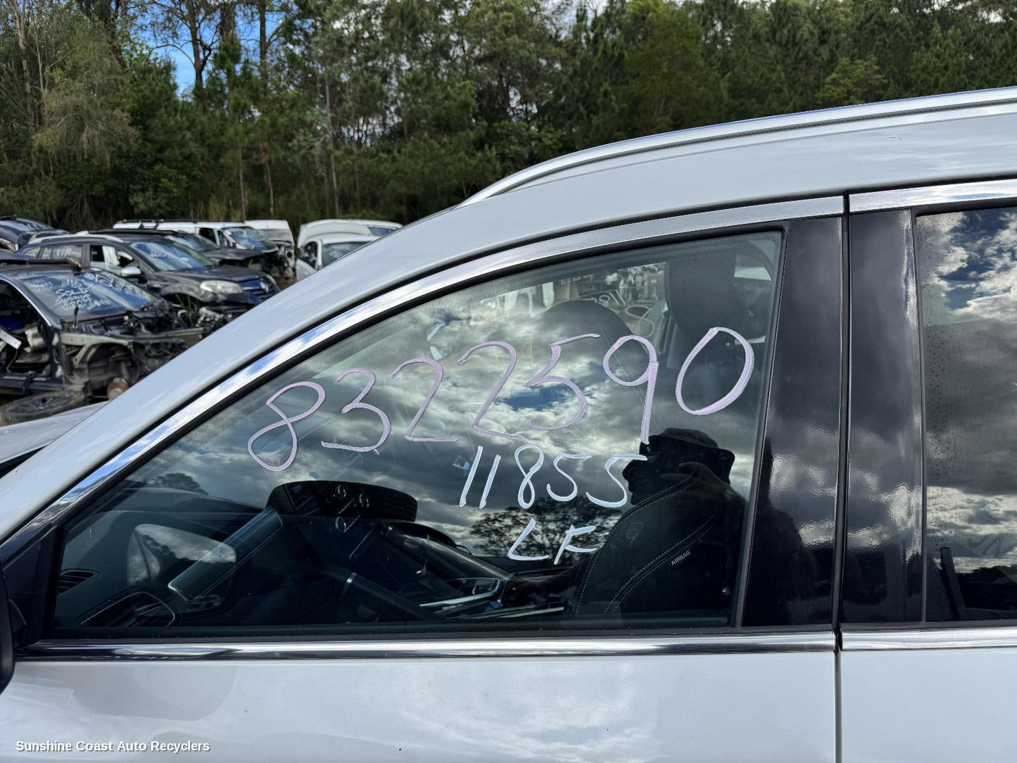 2016-2026 Renault Kaleos Left Front Door Window