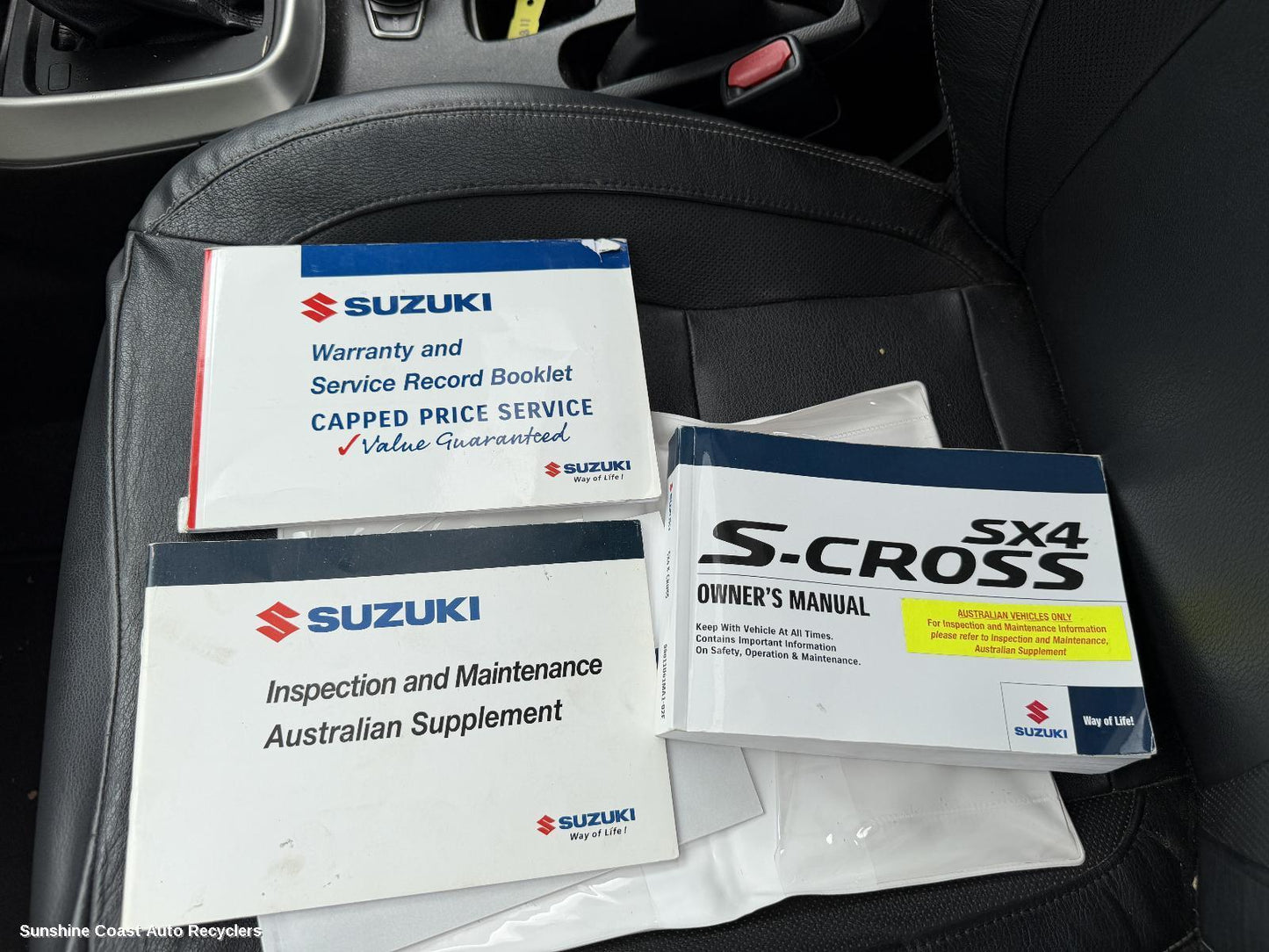 2014 Suzuki S-cross Owners Handbook