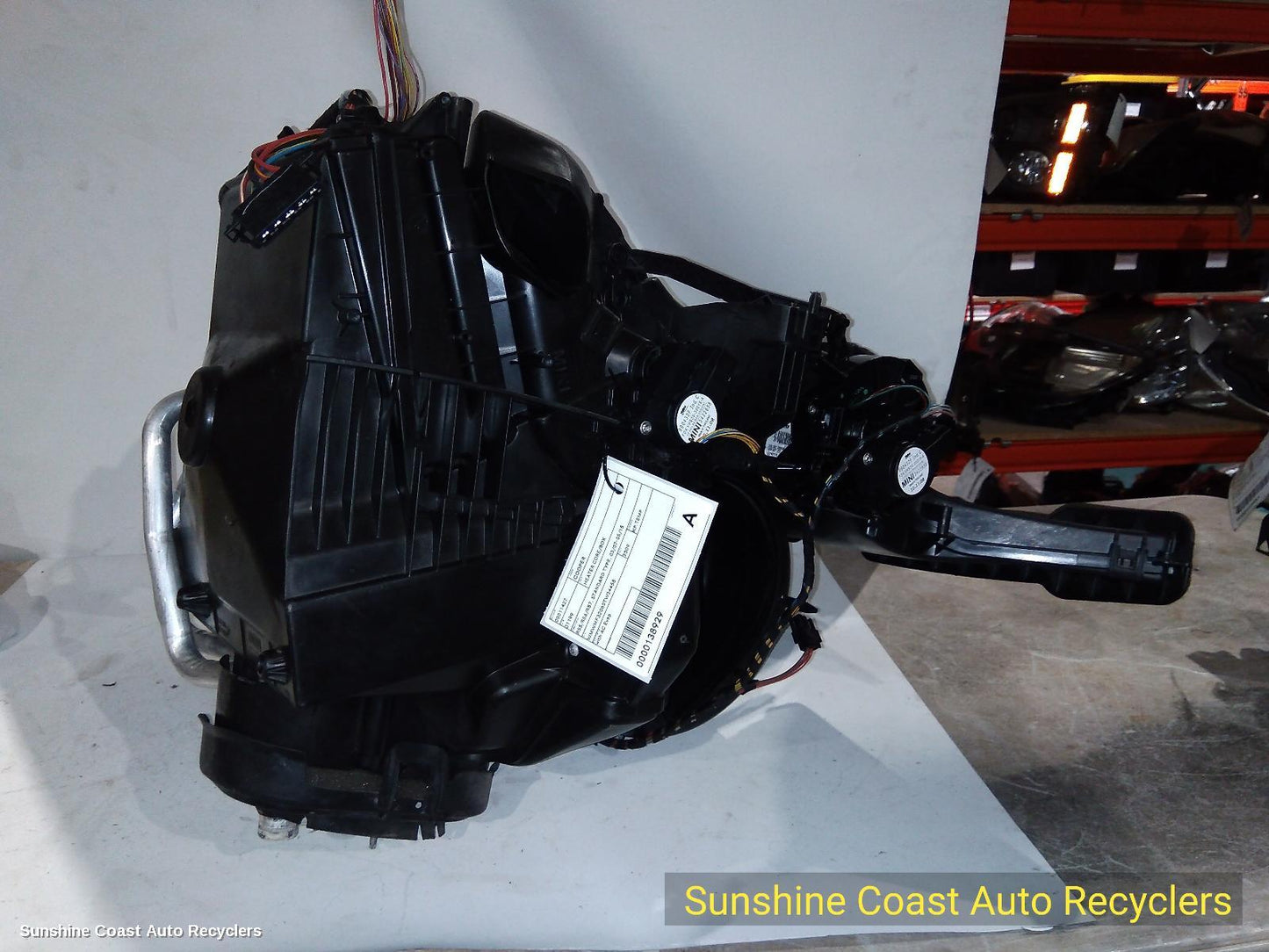 2009 Mini Cooper Heater Core Box