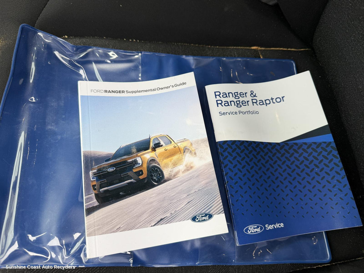 2022-2026 Ford Ranger Owners Handbook