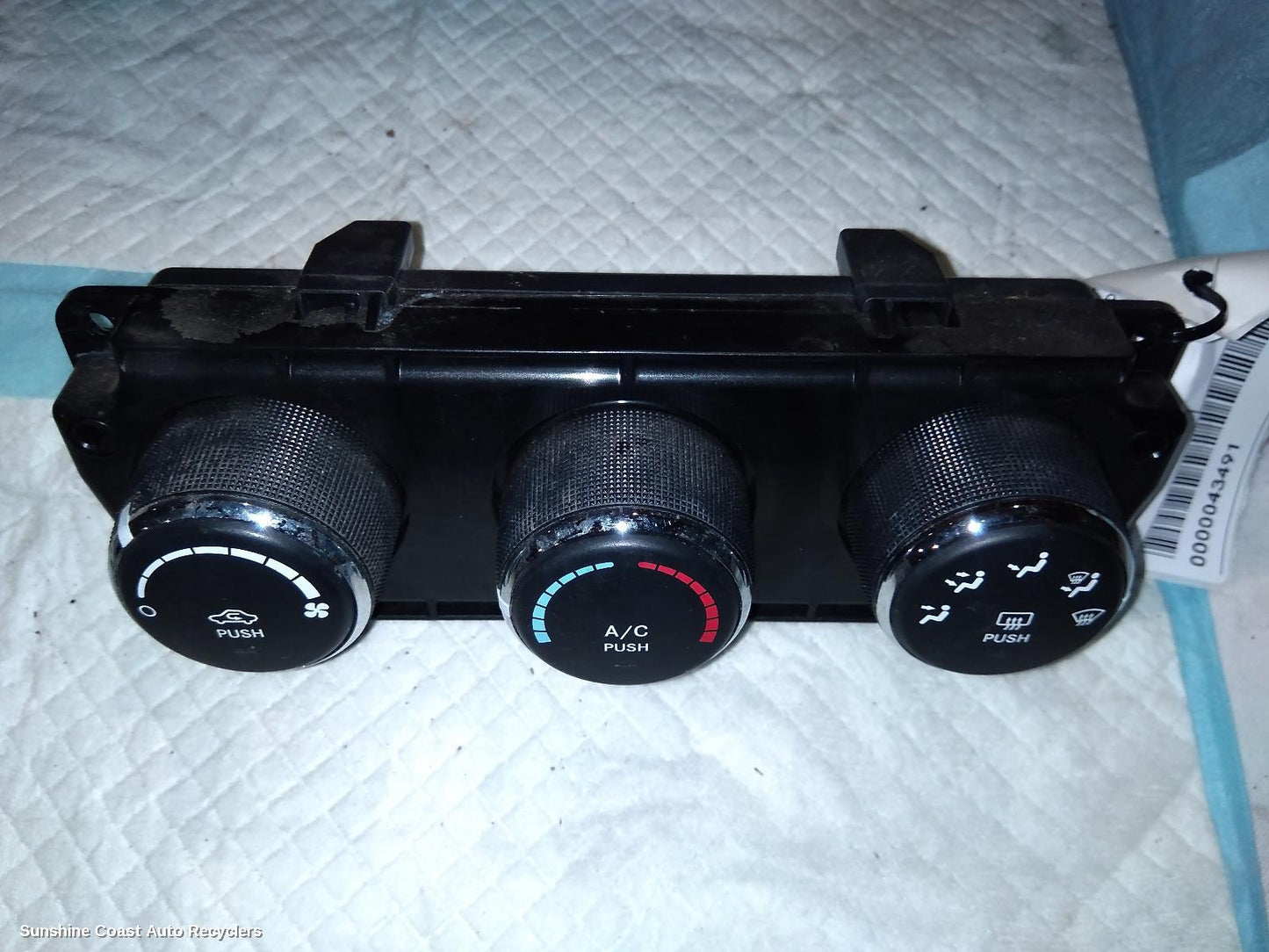 2014 Jeep Compass Heater Ac Controls