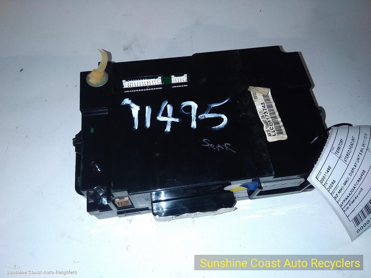 2012 Ford Territory Radio Cd Dvd Sat Tv