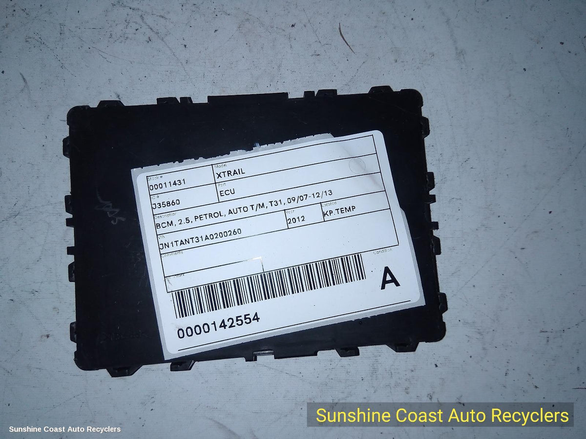2007-2013 Nissan Xtrail Ecu